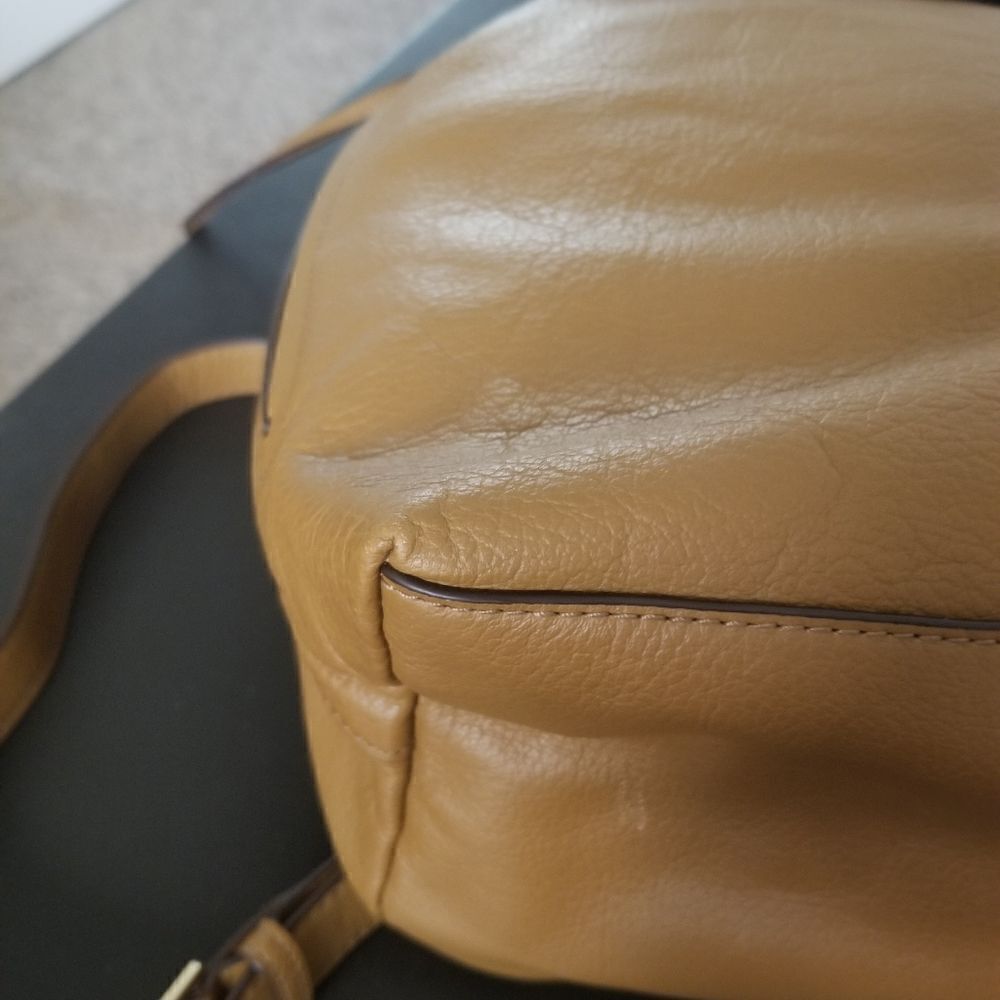 Tory Burch Leather Backpack - Picture 8 of 9